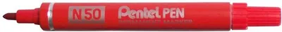 Shënues Pentel N50B, i përhershëm, i kuq - 1