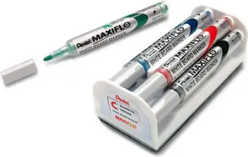 Marker për tabelë me sfungjer MWL55, 4 ngjyra
