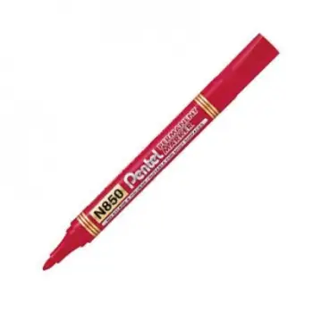 Marker permanent Pentel N850, i kuq