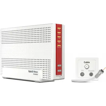 Router tavoline AVM FRITZ!Box 6690 Cable, Wi-Fi 6, Dual-band, Bardhë