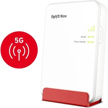 Router AVM Fritz!Box 6860 5G, Bardhë