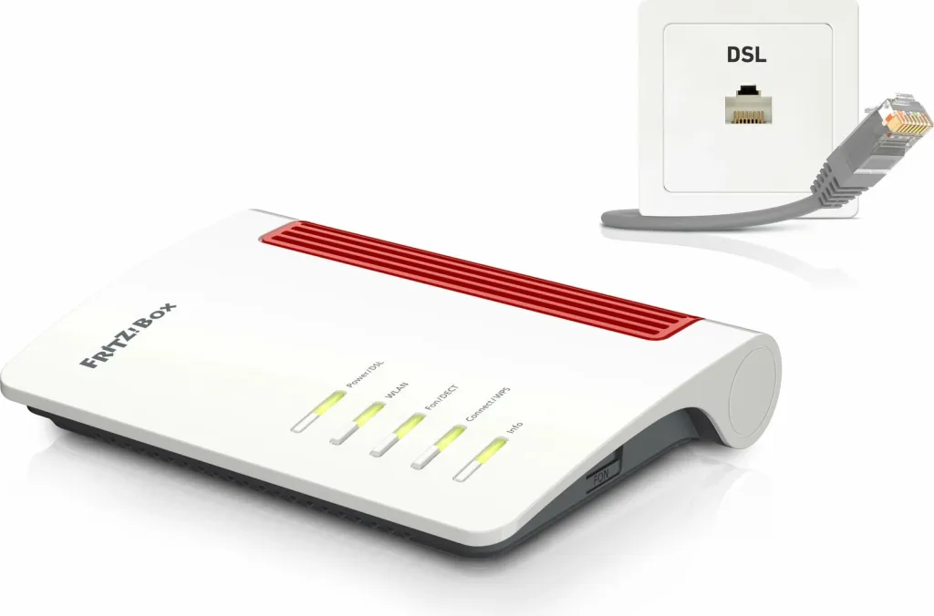 Router AVM FRITZ!Box 7530, WLAN, VDSL, i bardhë - 1