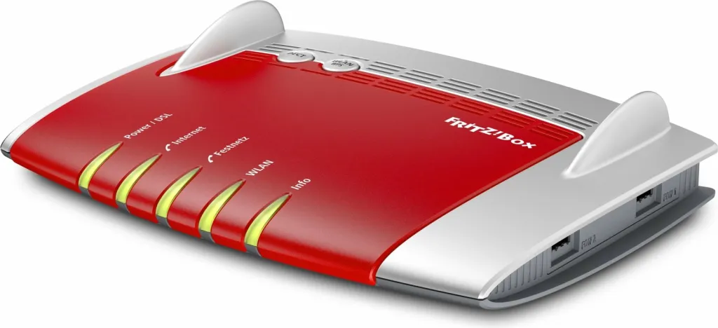 Router AVM FRITZ!Box 7490, WLAN, A/VDSL, kuqe - 1