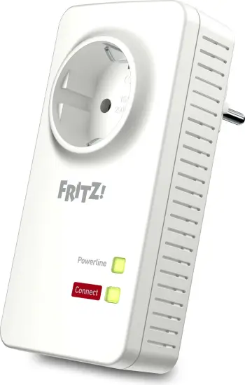 Adapter Powerline AVM FRITZ! 1220E, 1200Mbps, 2x LAN, i bardhë