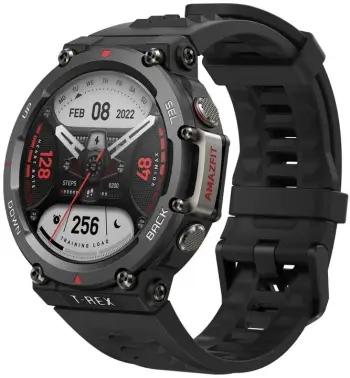 Orë Amazfit T-Rex 2 Ember, e zezë