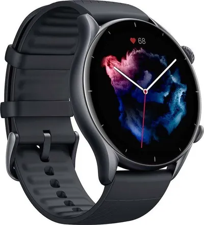 Orë smart Amazfit GTR 3 (W1971OV1N), 1.39", e zezë - 4