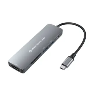 Doking stacion Conceptronic DONN11G, 6 në 1, USB 3.2 Gen 1, HDMI, 100W