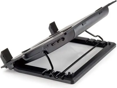 Mbështetëse ftohëse Conceptronic 43,2 cm (17 ") (CNBCOOLSTAND1F), e zezë - 2