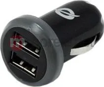 Karikues makine Conceptronic CUSBCAR2A, 2A, 2x USB, i zi - 1