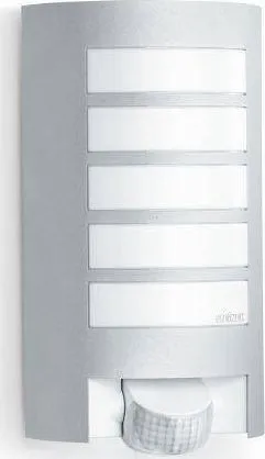 Dritë muri Steinel L 12, 60 W, me sensor alumini, e argjendtë - 1