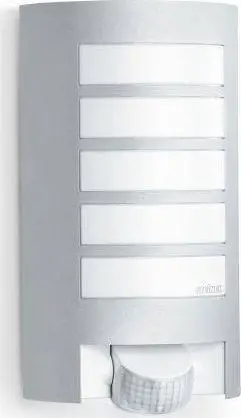 Dritë muri Steinel L 12, 60 W, me sensor alumini, e argjendtë