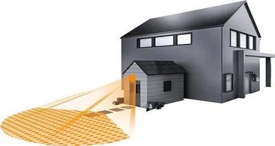 Sensor i zi i lëvizjes infra të kuqe dhe muzgut, Steinel Black - 2
