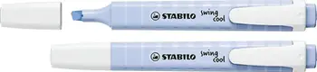 Marker theksues Stabilo Swing Cool Pastel, majë daltë, blu pastel