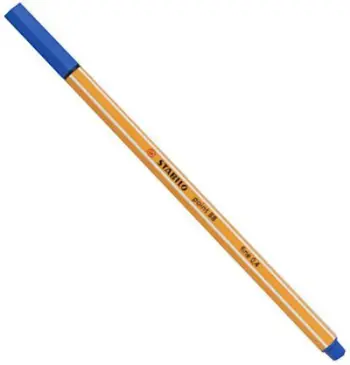 Stilolaps Stabilo Fineliner Point 88 (54K002C), i kaltër