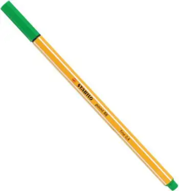 Stilolaps Stabilo Fineliner Point 88 (54K002D), i gjelbër