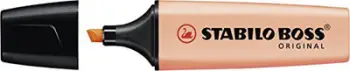 Marker ngjyrues STABILO BOSS Original Pastel, set 10 copë, Creamy Peach