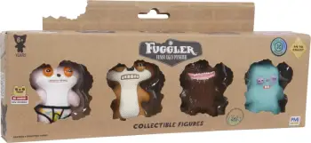 Set figura koleksionuese Fuggler P.M.I. Kids World FS2030SB, 4 copë, shumëngjyrëshe