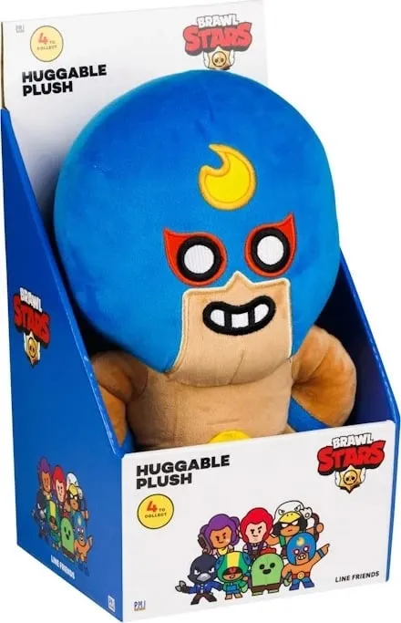 Lodër pellushi Brawl Stars El Primo, 30 cm, P.M.I. Kids World - 1
