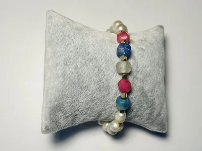 Byzylyk për femra Dar Pearls, shumëngjyrësh - 2