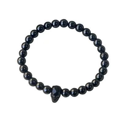 Byzylyk Dar Dark Skull Hematite, zirkon, i zi - 1