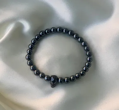 Byzylyk Dar Dark Skull Hematite, zirkon, i zi - 2