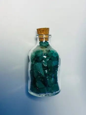 Gurë natyral Dar Aventurine, 6 cm, të gjelbër