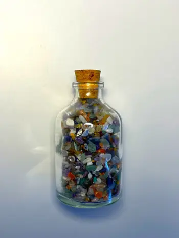 Gurë natyral Dar Chakra Mix, 8 cm, shumëngjyrësh