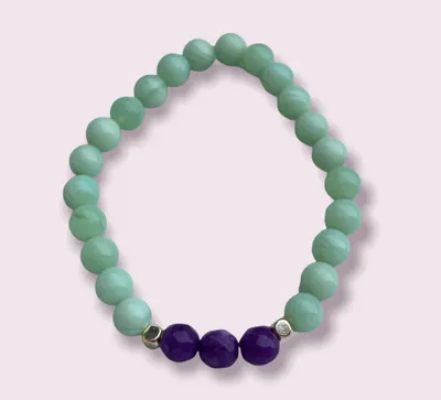 Byzylyk Dar Simple Chrysoprase, dyngjyrësh, 1 copë - 2