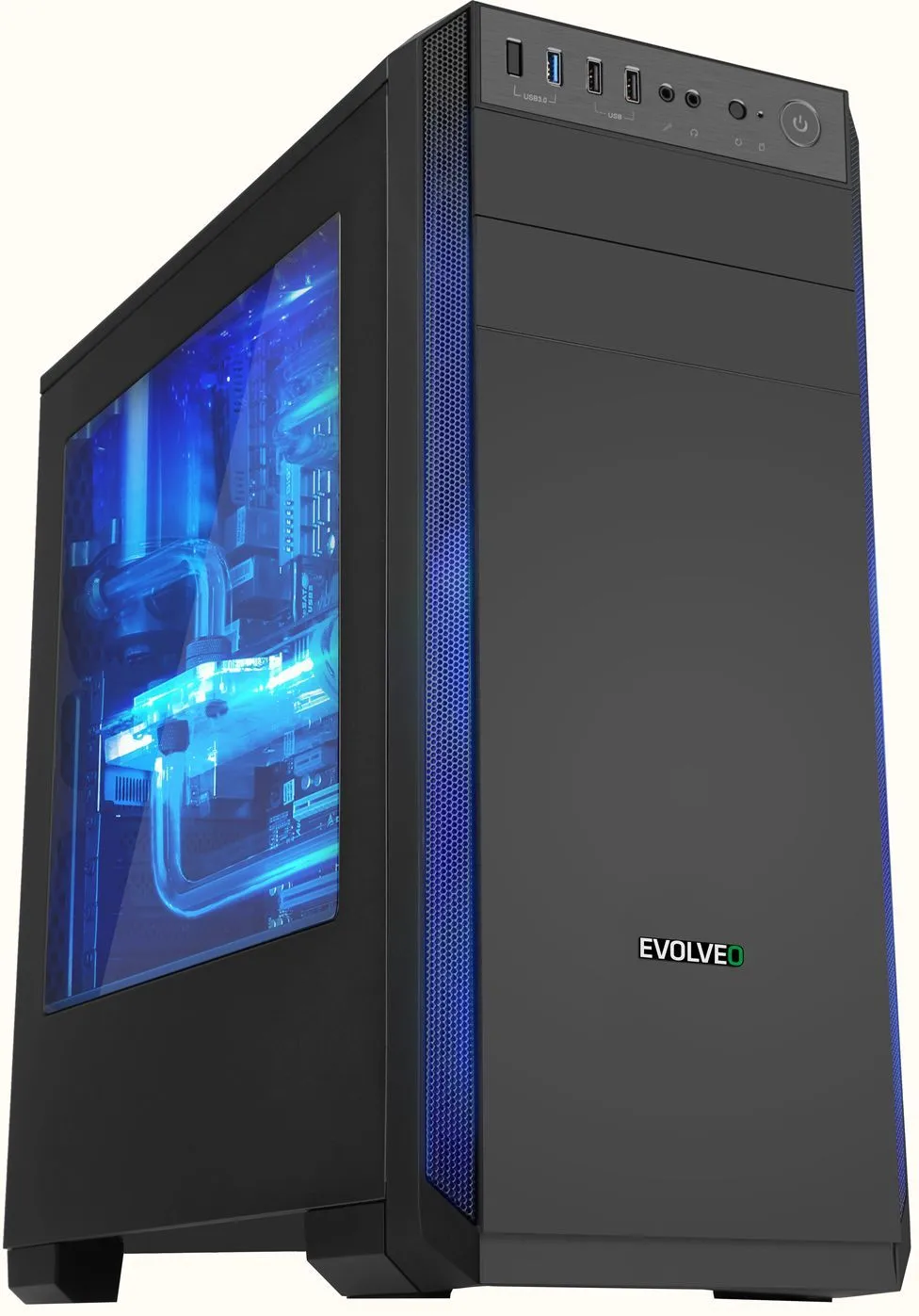 Kasë Evolveo T3, Midi Tower - 12