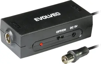 Përforcues antene Evolveo Amp 1, filtër LTE, 220–240V, gri