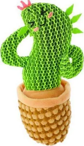 Lodër për qen Dingo Cactus Dolores, 19 cm, jeshile