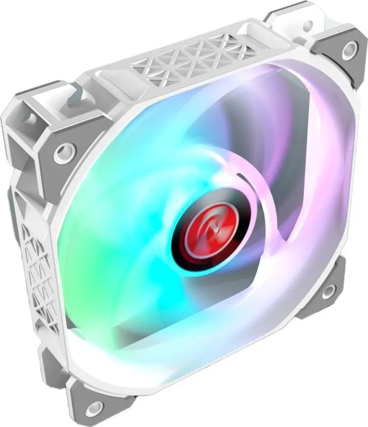 Ftohës Raijintek AGERAS 12 ARGB, 120 mm, i bardhë - 1