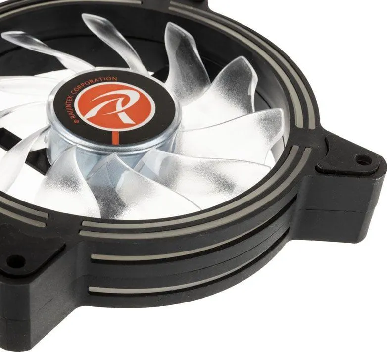 Ftohës Raijintek Sklera 12 RBW ARGB, 120 mm - 4
