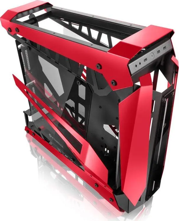 Kasë Raijintek NYX PRO, e kuqe, Full Tower - 2