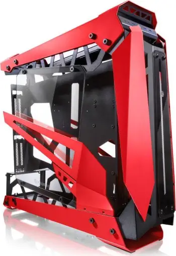 Kasë Raijintek NYX PRO, e kuqe, Full Tower