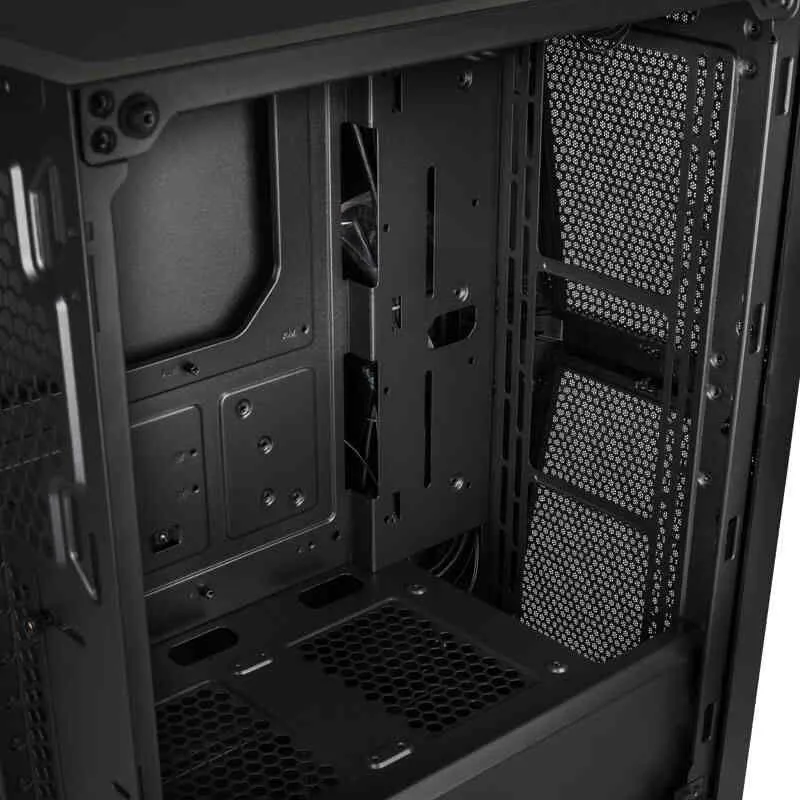 Kasë Raijintek Silenos MS, e zezë, Midi Tower - 3