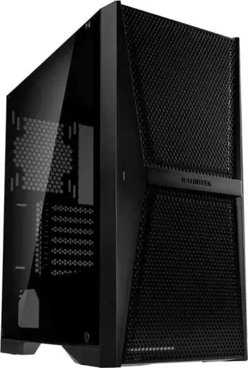 Kasë Raijintek Silenos MS, e zezë, Midi Tower