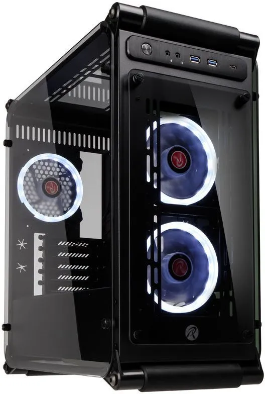 Kasë Raijintek Coeus Elite TC, Micro Tower - 1