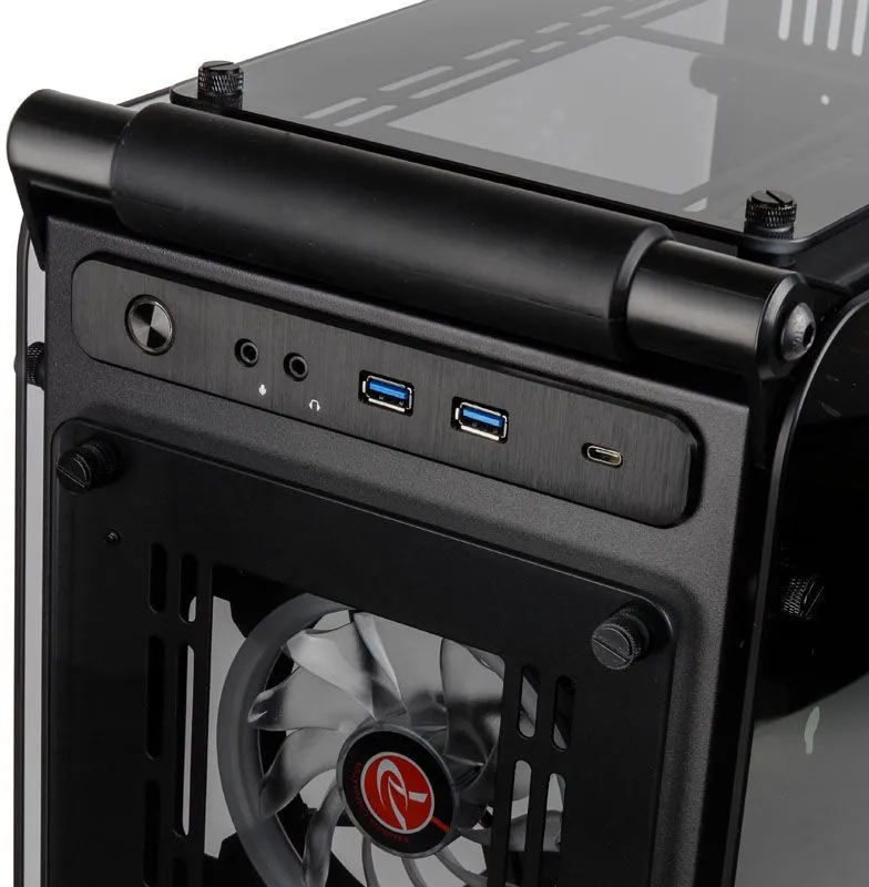 Kasë Raijintek Coeus Elite TC, Micro Tower - 5