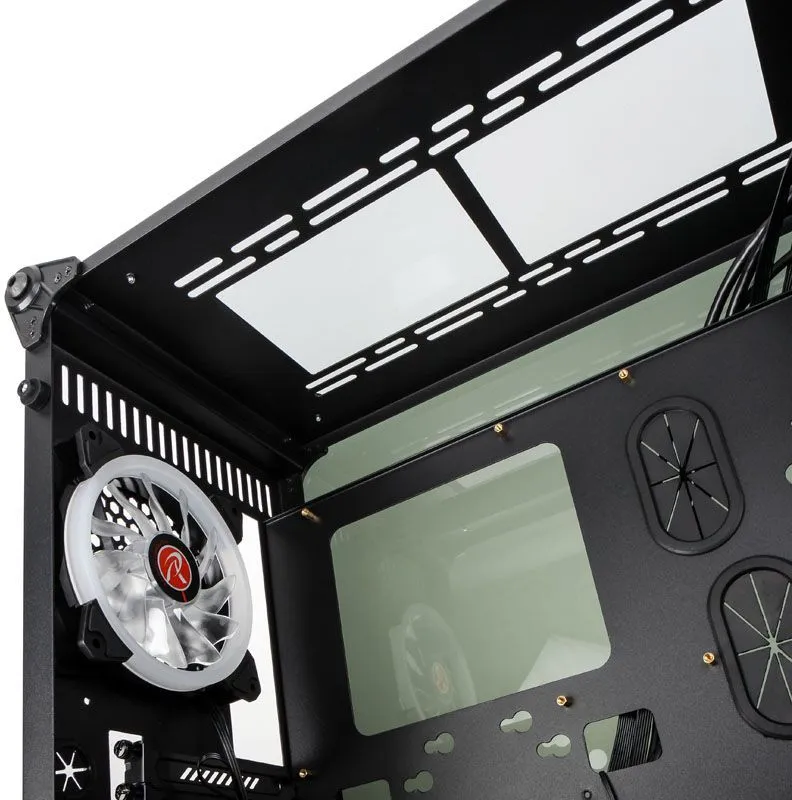Kasë Raijintek Coeus Elite TC, Micro Tower - 9