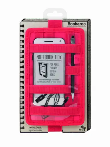 Bookaroo Notebook Tidy Red