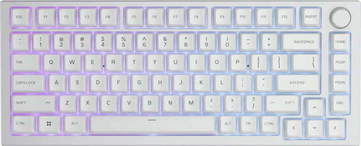 Tastierë Glorious GMMK Pro Tenkeyless Modular, US, e bardhë - 5