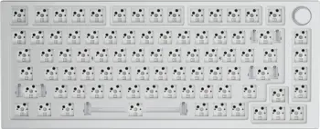 Tastierë Glorious GMMK Pro Tenkeyless Modular, US, e bardhë