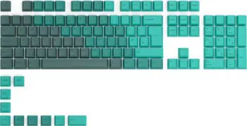 Taste Glorious PC Gaming Race Rain Forest Keys, të gjelbra