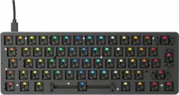 Tastierë Glorious GMMK Compact, barebone, layout ANSI, e zezë