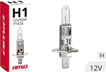 Poç halogjen AMiO, H1, Filtri UV, 12V, 55W (E4)