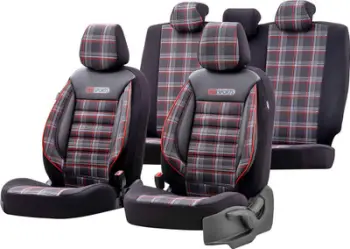 Mbulesë sediljesh Otom GTI-801, tekstil, universale, gri