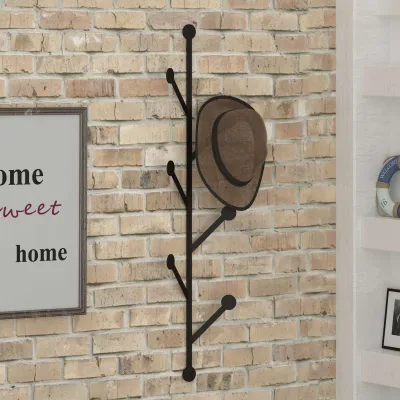 Varëse metalike Decortie Ponpon, 94cm, e zezë - 1