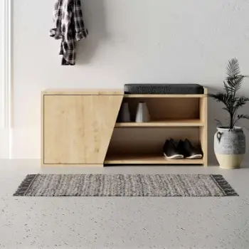 Stol Decortie Fiona (104 x 37 x 47 cm), kafe e hapur