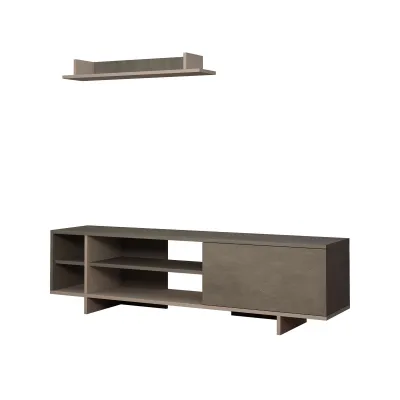 Komodë për TV Decortie Stockton 160 cm, e hirtë - 4